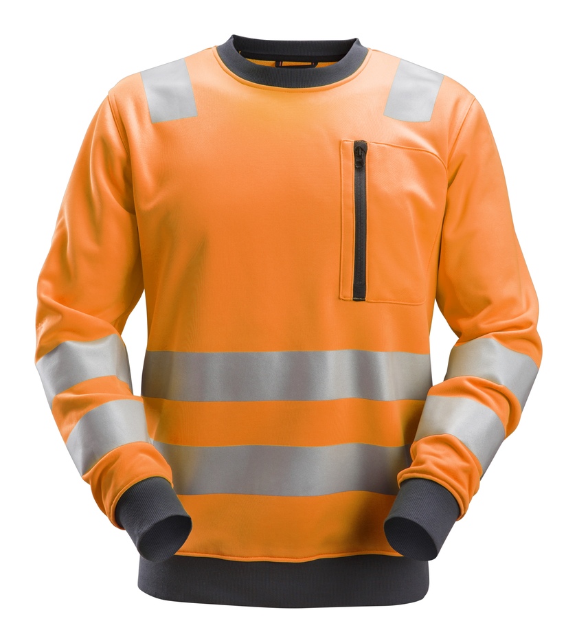 Fleecetröja AW KL2/KL3 Stl:M V arselorange