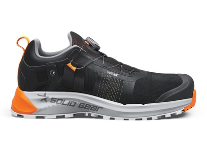 SKYDDSSKO HAZE 2 FLY LOW 46 SVART/MÖRKORANGE