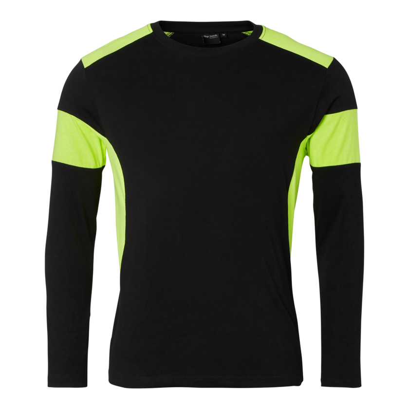 T-shirt 212 l.ä svart/gul XS