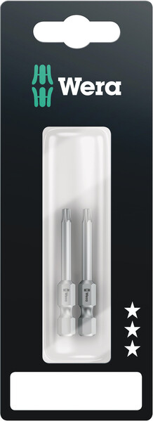 867/1 SB TORX® Bits, TX 15 x 5 0 mm, 2 delar