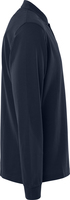 PIKÉ LÅNG ÄRM  1722 PIQ MÖRK MARINBLÅ STL 3XL