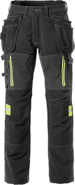 BYXA STRETCH HANTVERK 2566 STP SVART STL D108