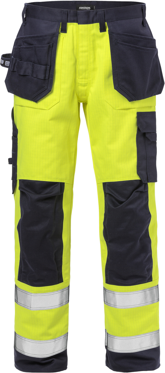 BYXA FLAM KL 2 2584 FLAM VARSELGUL/MARIN STL D88