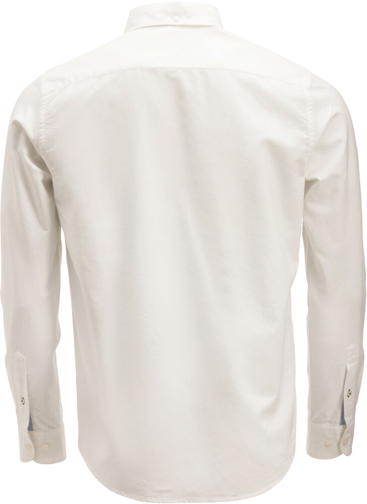 Skjorta XL vit Belfair Oxford Man Cutter & Buck