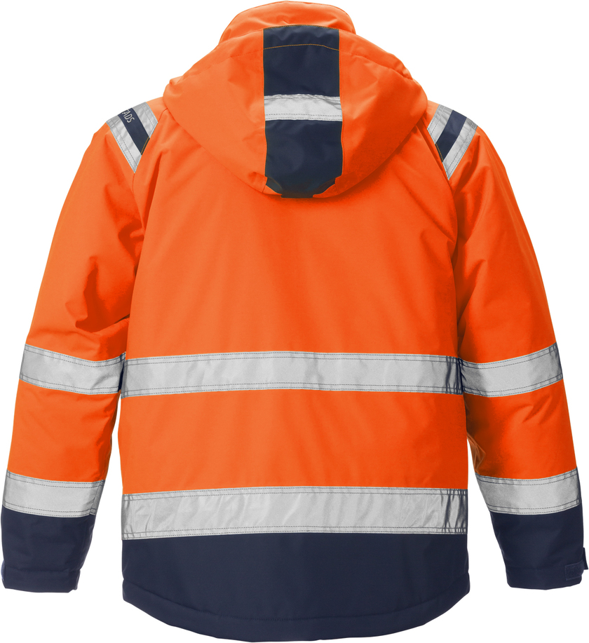 VINTERJACKA VARSEL 4035 GTT VARSELORANGE/MARIN STL 2XL