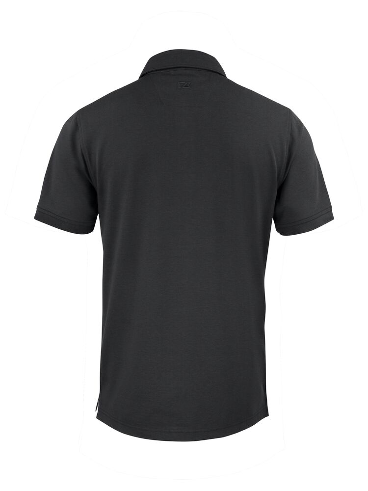Piké Premium Men svart L Advantage Polo