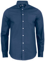 Hansville Shirt Men Blue Oxfor S