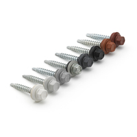 Farmarskruv trä svart 4,8x60mm utv. 150p VSB