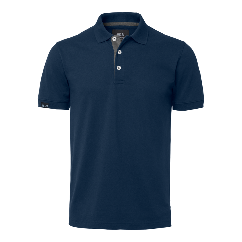 Weston Polo ms navy/grey XXL SW PIKE 325 navy/grey XXL