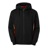 Franklin Zip Hood ora/bla M